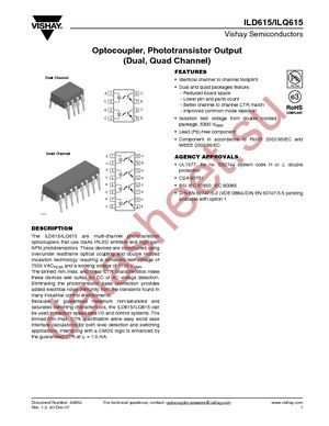 ILD615-3 datasheet  